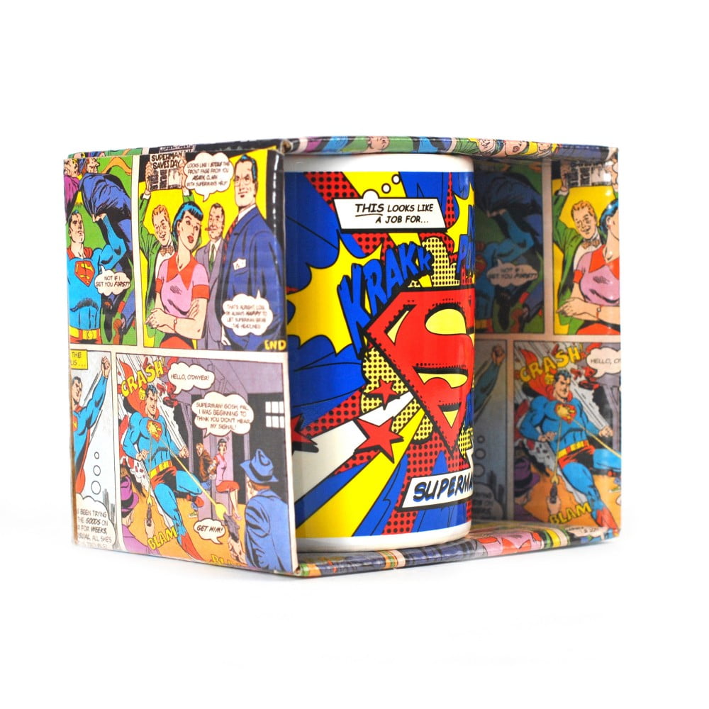 Mug boite cadeau Superman