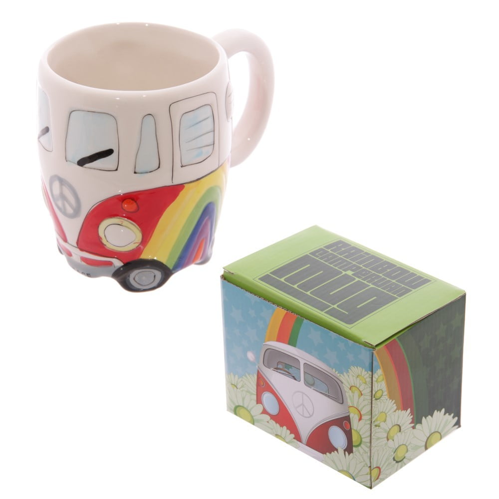 Mug camping car rouge