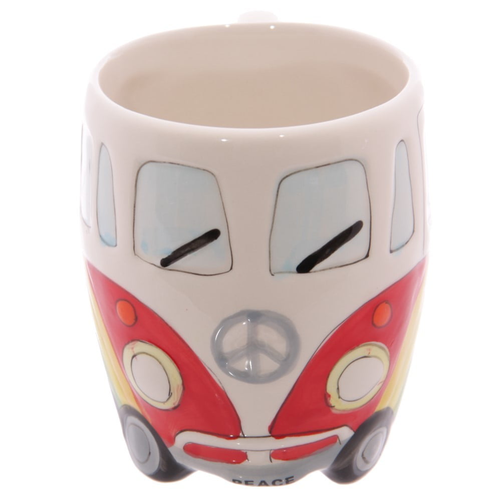 Mug camping car rouge