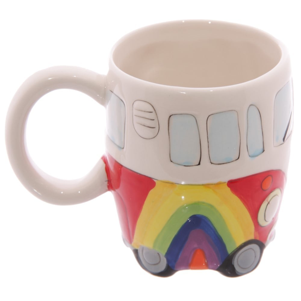 Mug camping car rouge