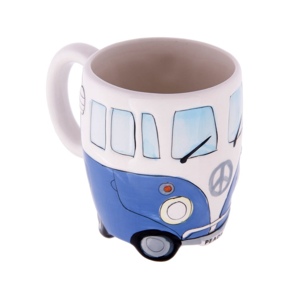 Mug camping car bleu