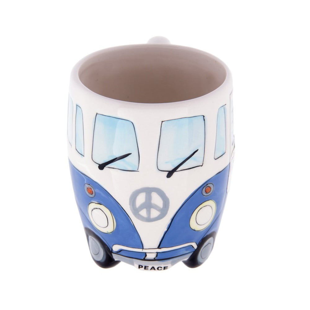 Mug camping car bleu