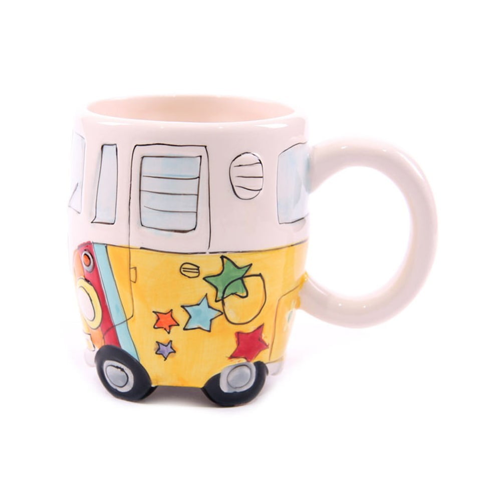 Mug camping car orange