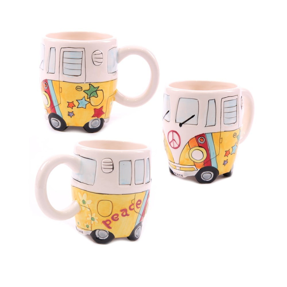 Mug camping car orange