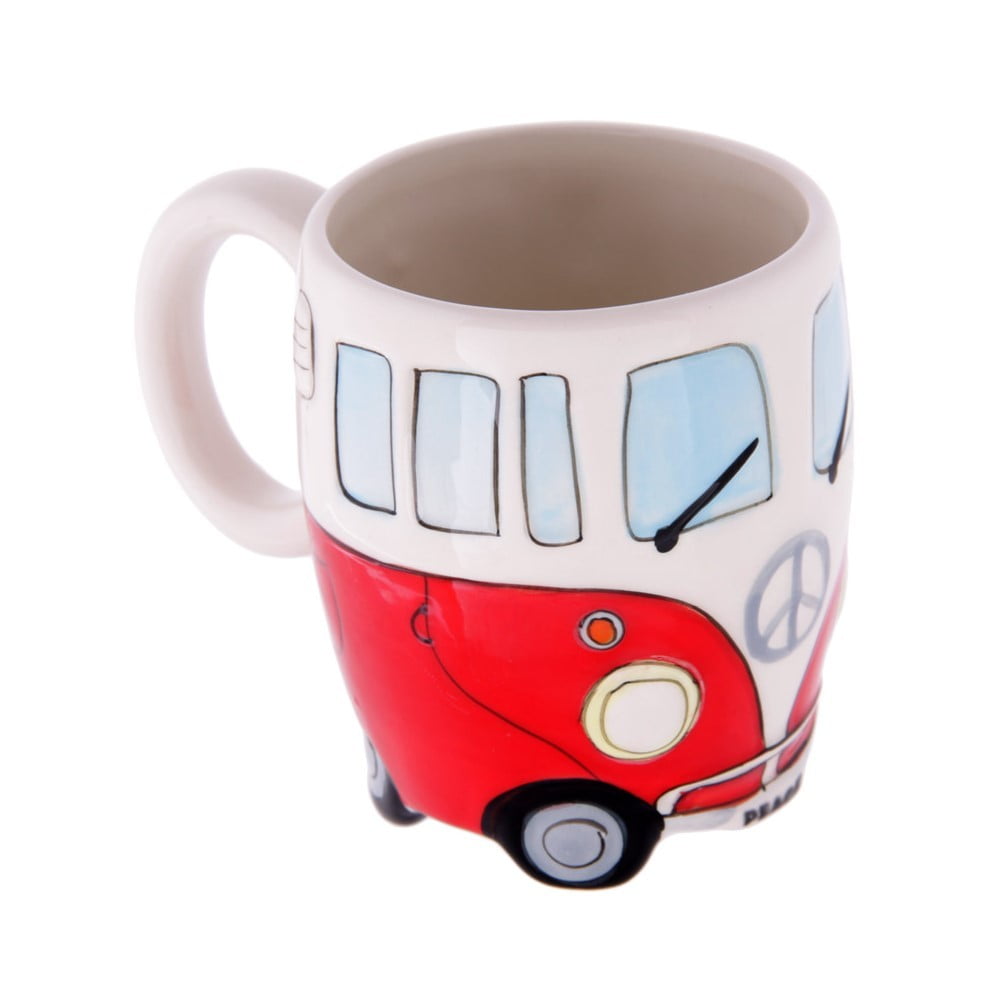 Mug camping car rouge