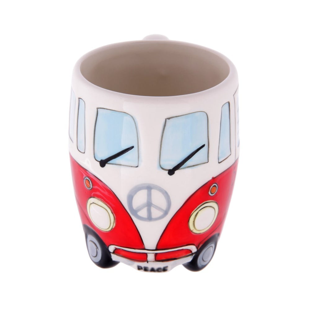 Mug camping car rouge