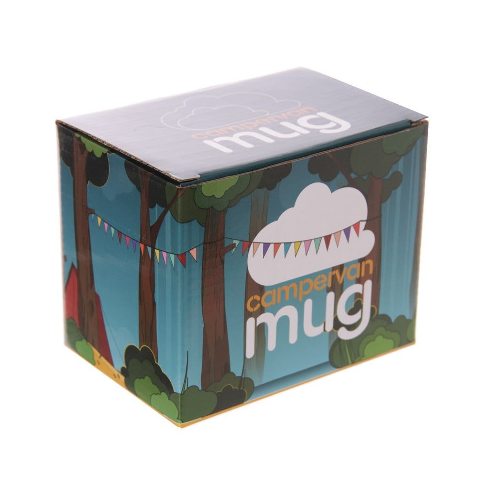 Mug camping car bleu