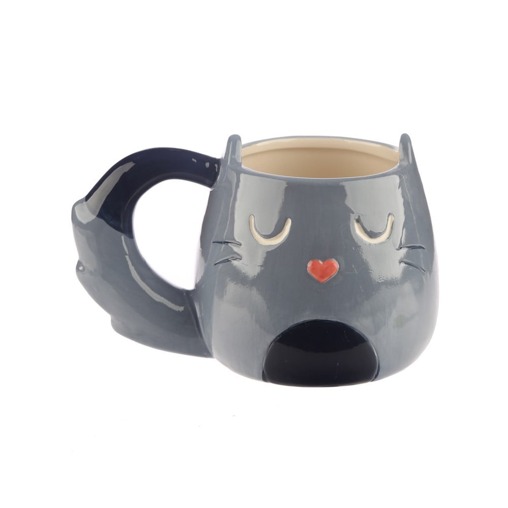 Mug Feline Fine gris