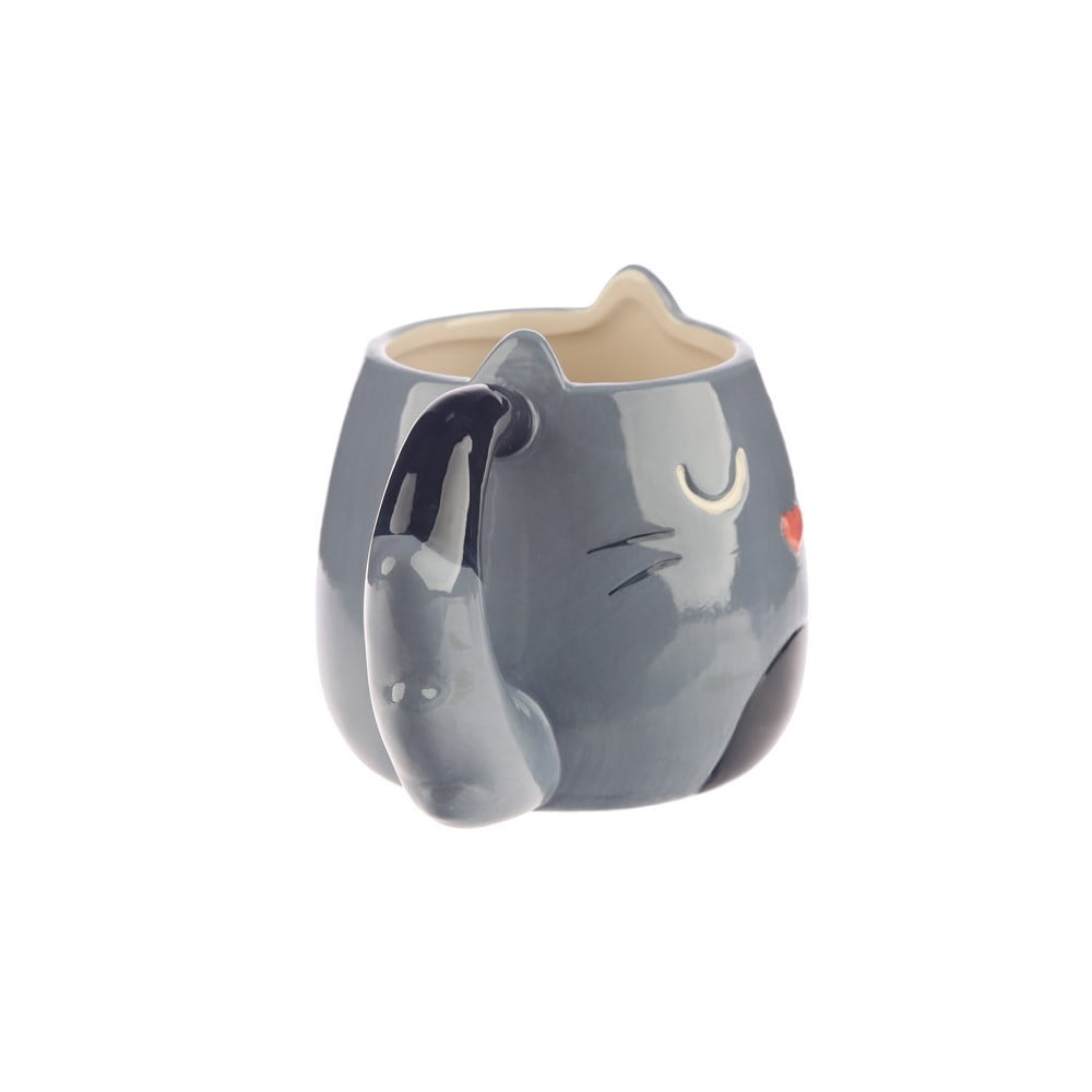 Mug Feline Fine gris