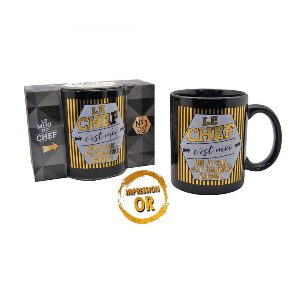 Maxi Tasse Originale I am the Boss sur Cadeaux et Anniversaire