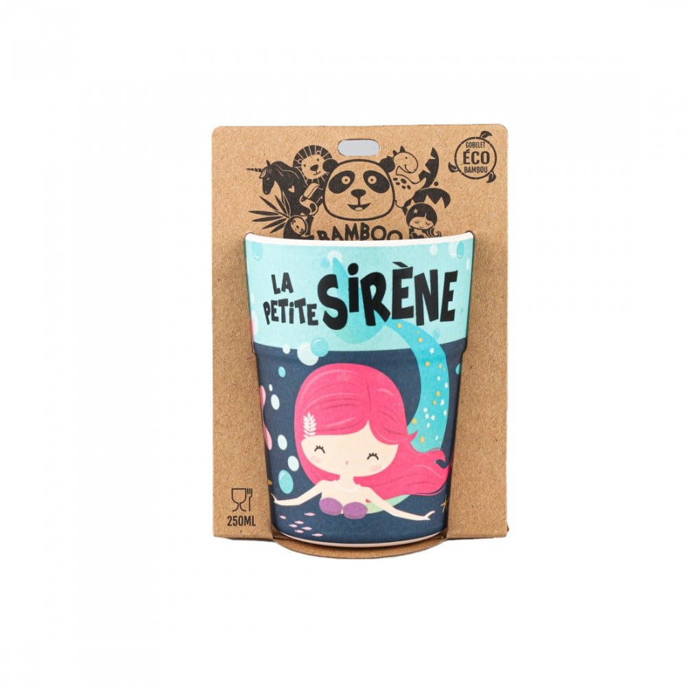 Mug Eco Bambou La petite sirène