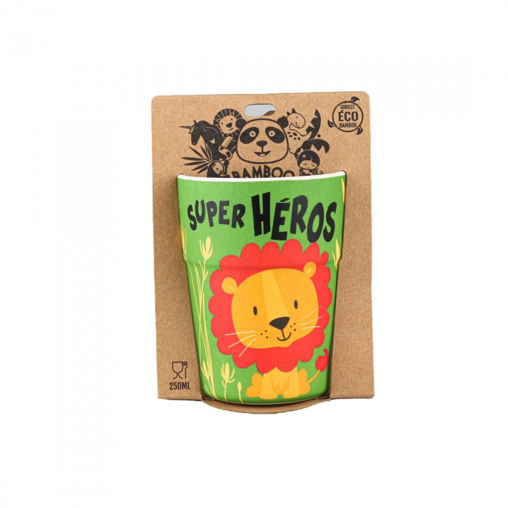 Mug Eco Bambou Super héros