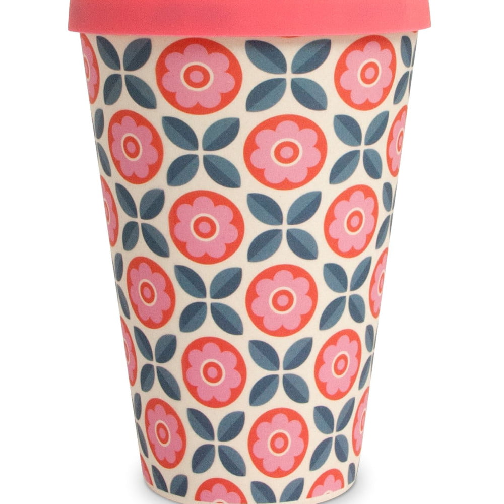 Mug Eco Bambou flowers style