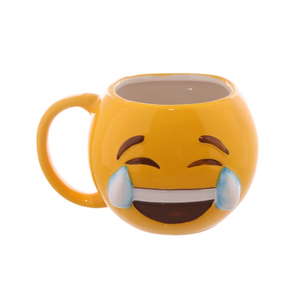 Mug emoji joie pleure de rire