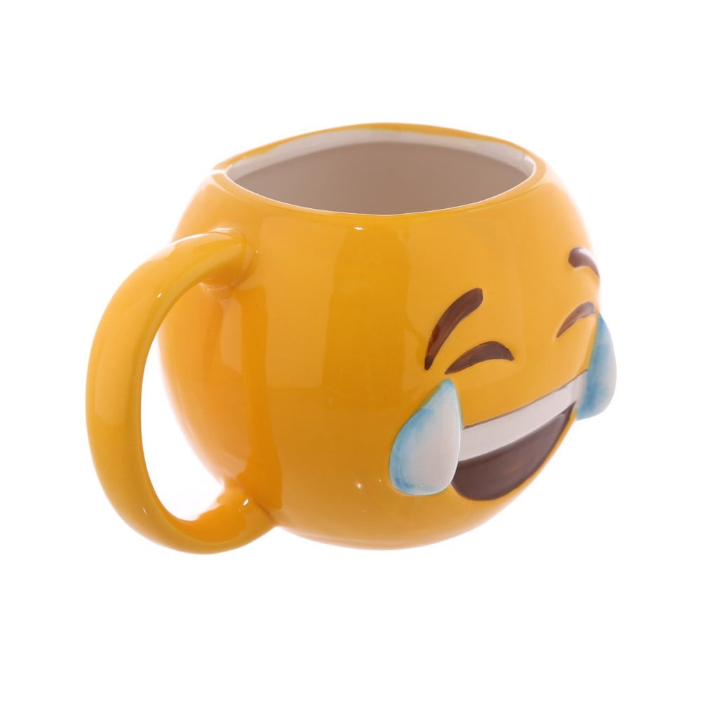 Mug emoji joie pleure de rire