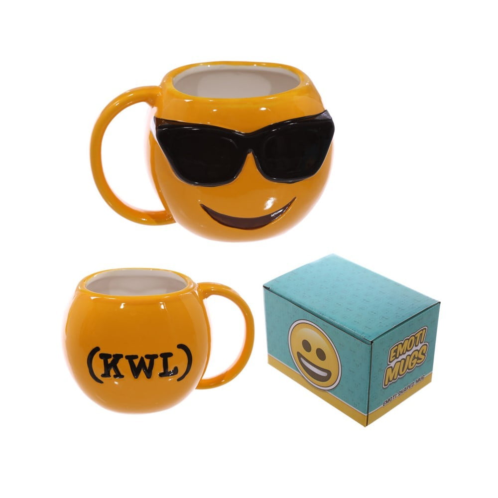 Mug emoji lunettes de soleil