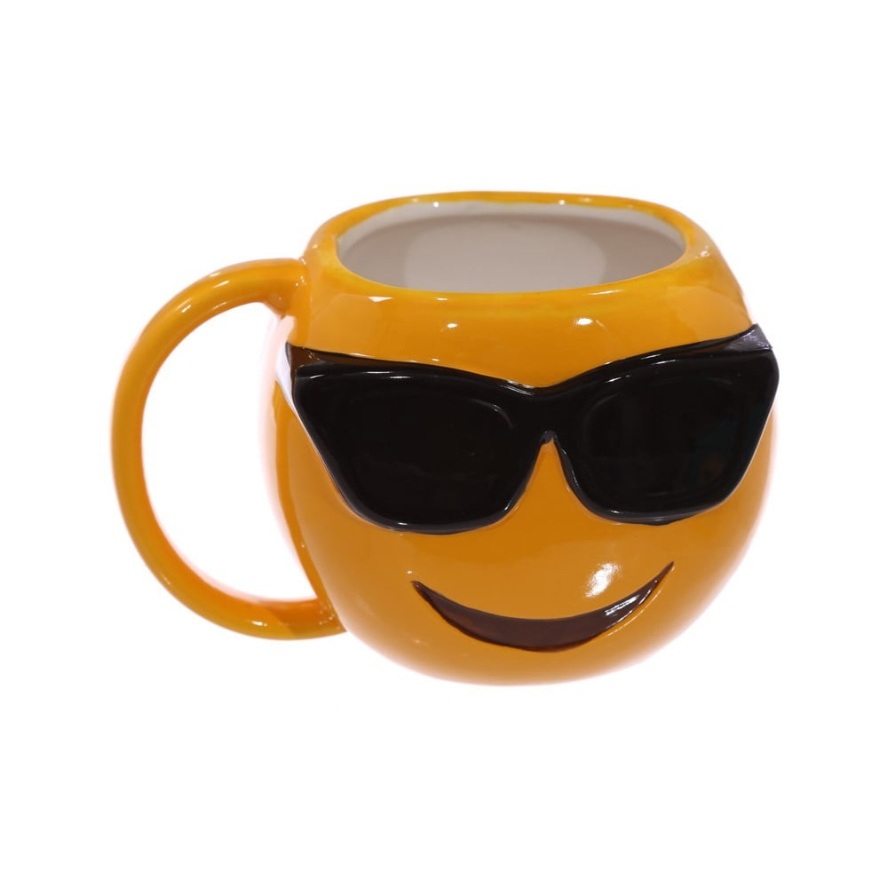 Mug emoji lunettes de soleil