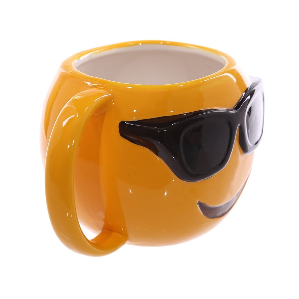 Mug emoji lunettes de soleil