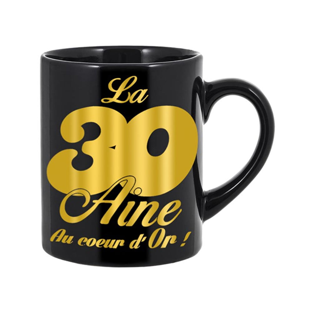 Mug géant or 30 ans