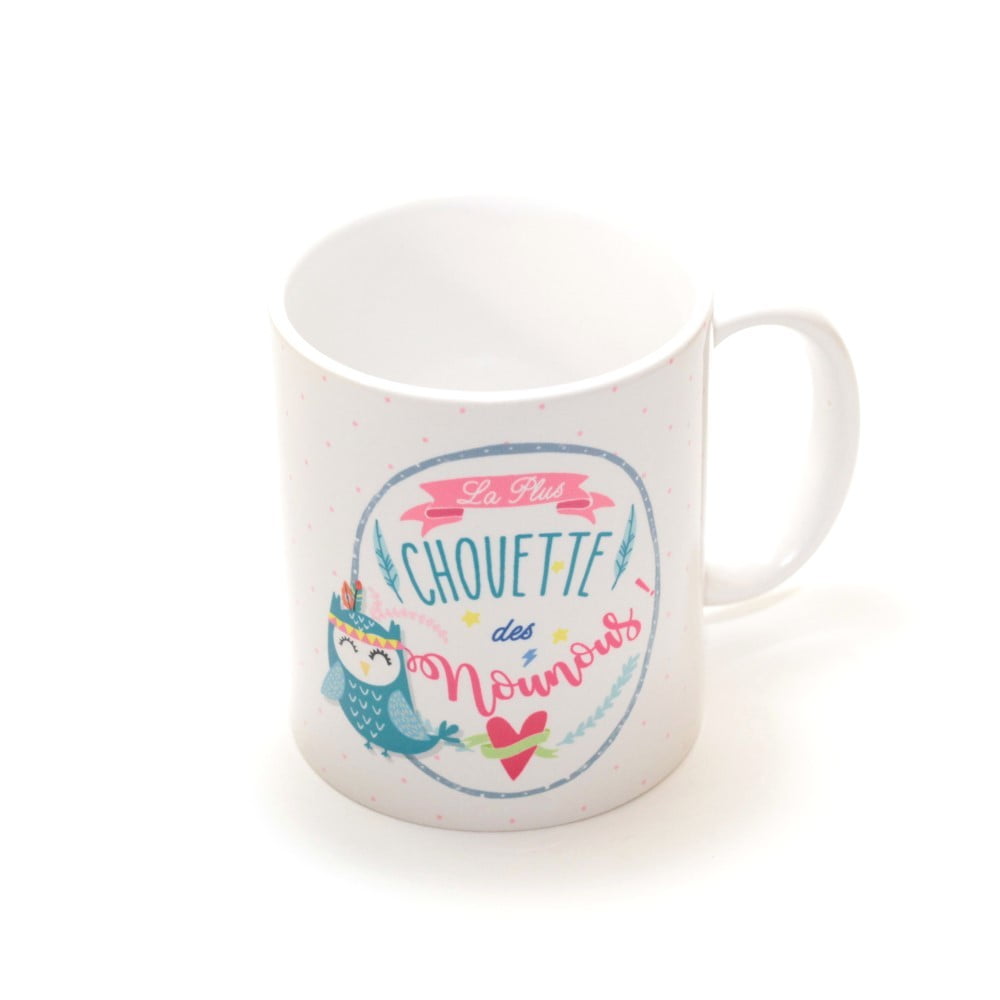 Cadeau nounou  Idée cadeau mug la plus chouette nounou