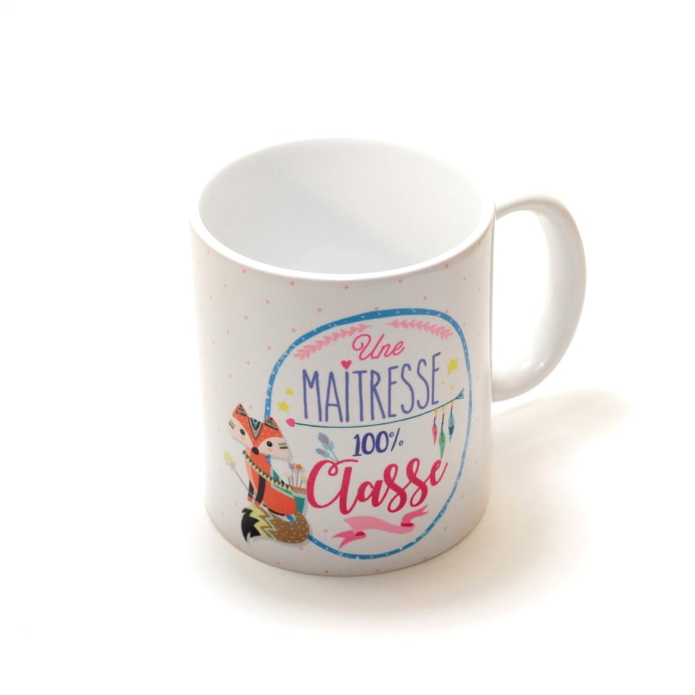 Mug Girly Maîtresse 100% classe