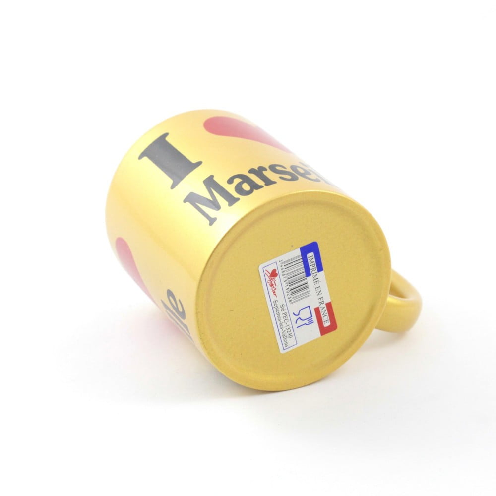 Mug glitter Marseille or