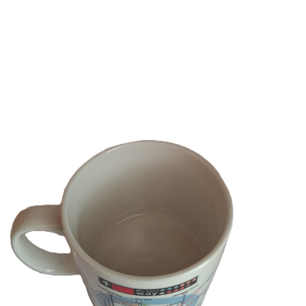 Grand Mug Plan Métro de Paris
