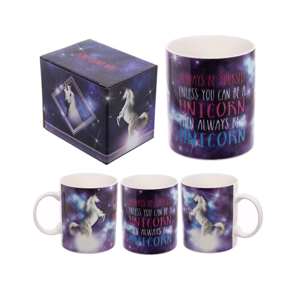 Mug  Licorne  violet