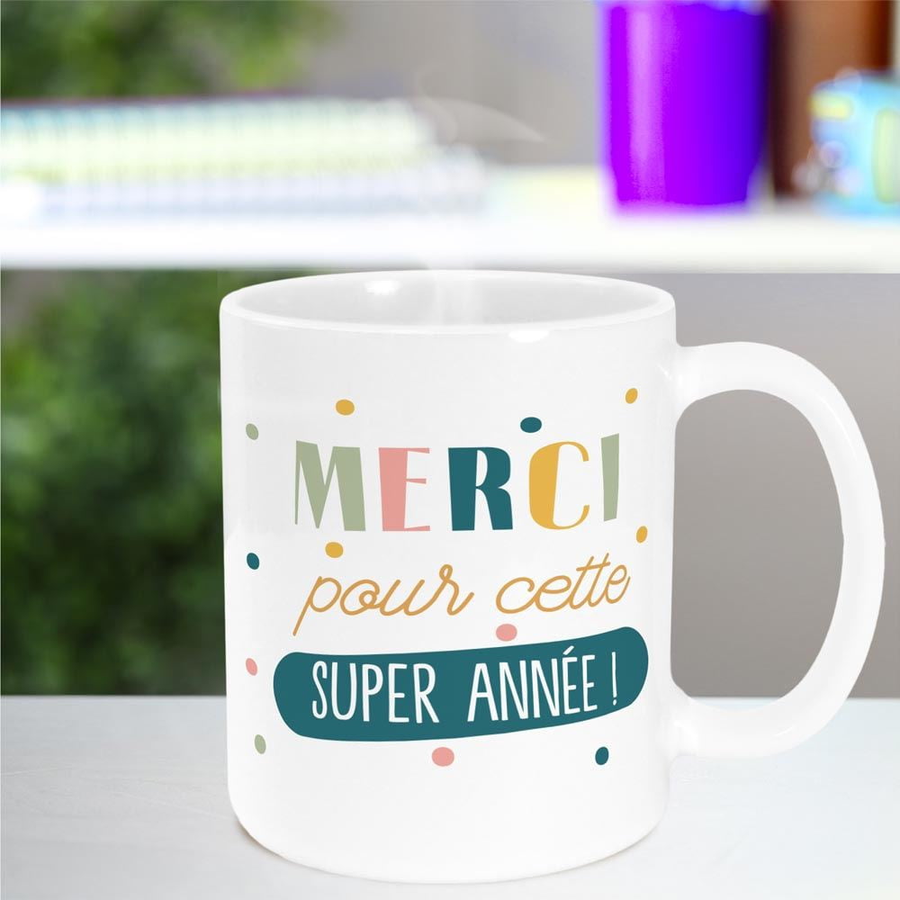 Mug Merci pour cette super année