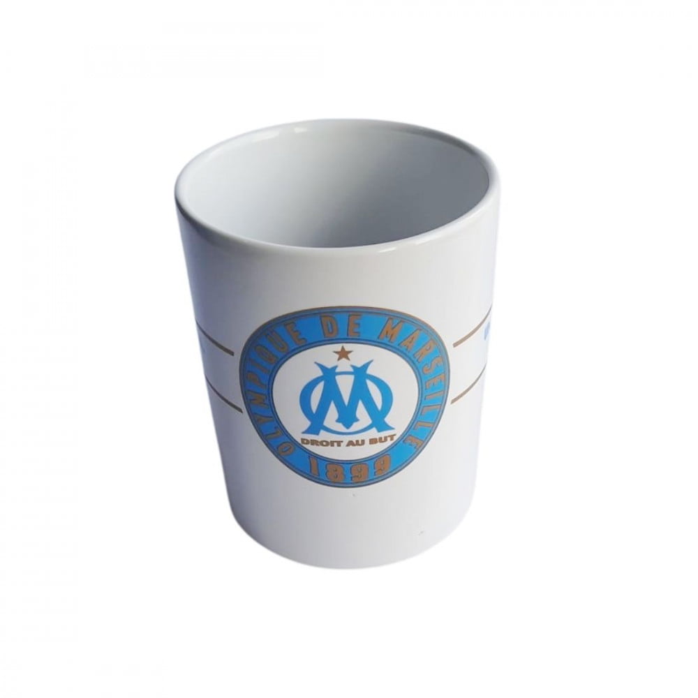 Mug OM blanc logo officiel				