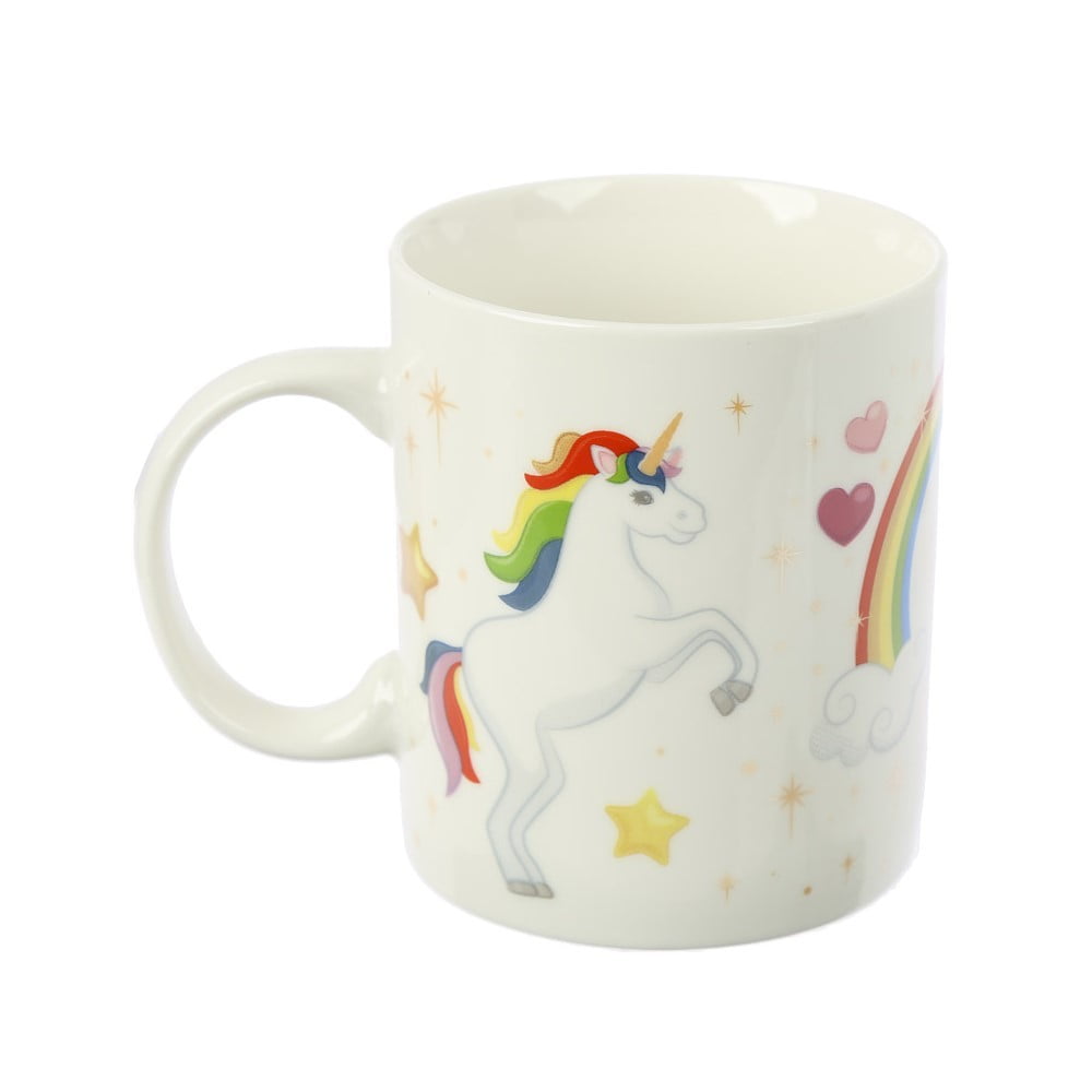 Mug porcelaine tendre Licorne