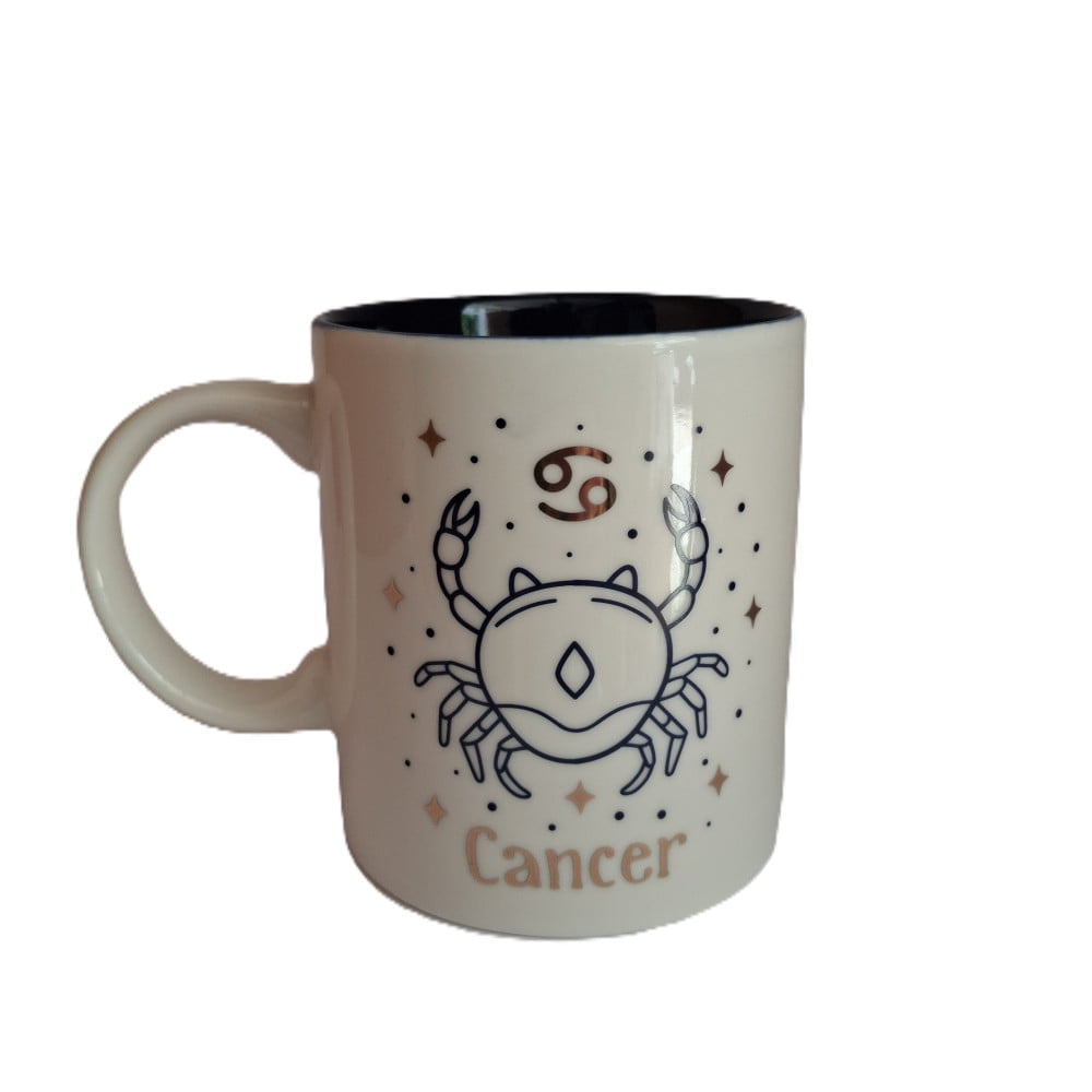 Mug signe du zodiaque Cancer blanc