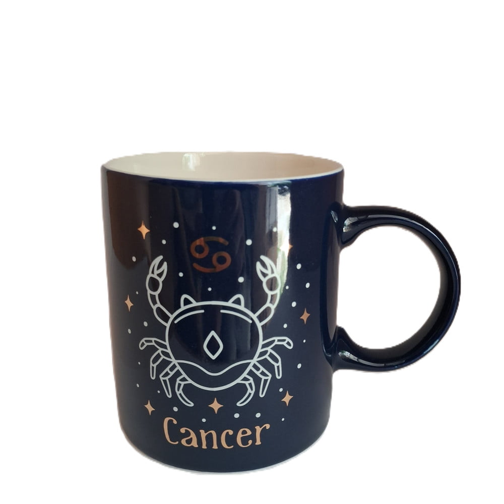 Mug signe du zodiaque Cancer bleu