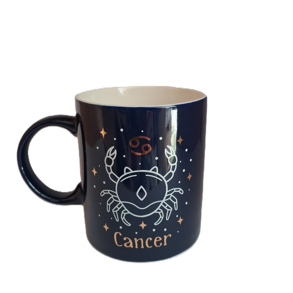 Mug signe du zodiaque Cancer bleu