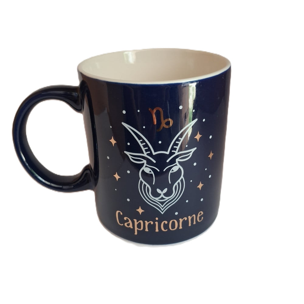 Mug signe du zodiaque Capricorne bleu