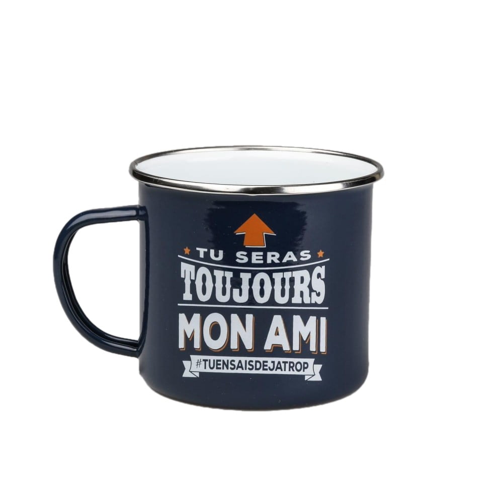 Mug vintage message Ami