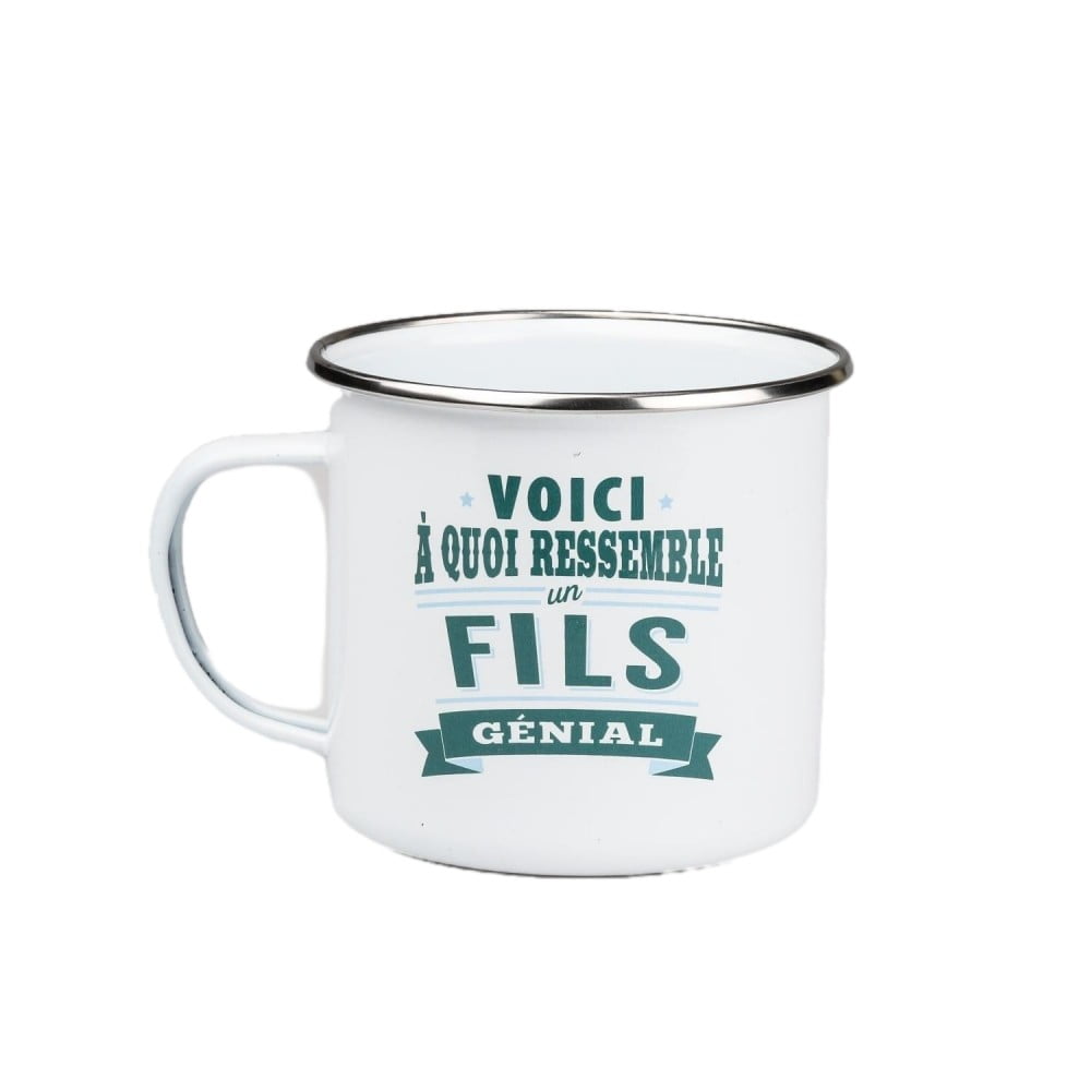 Mug vintage message Fils