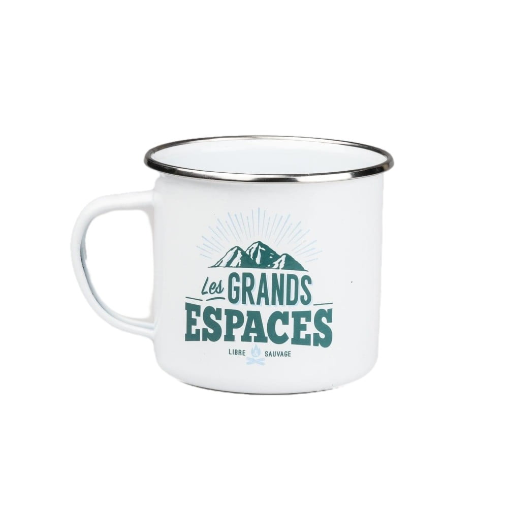 Mug vintage message les grands espaces