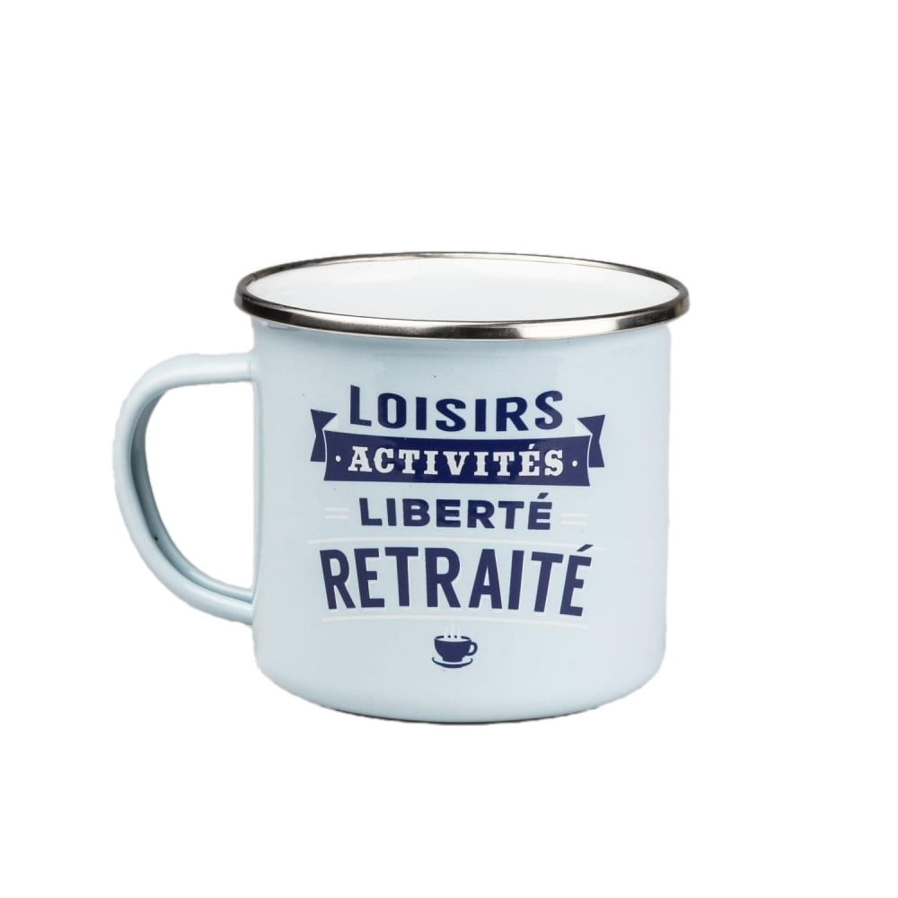 Mug vintage message Retraité