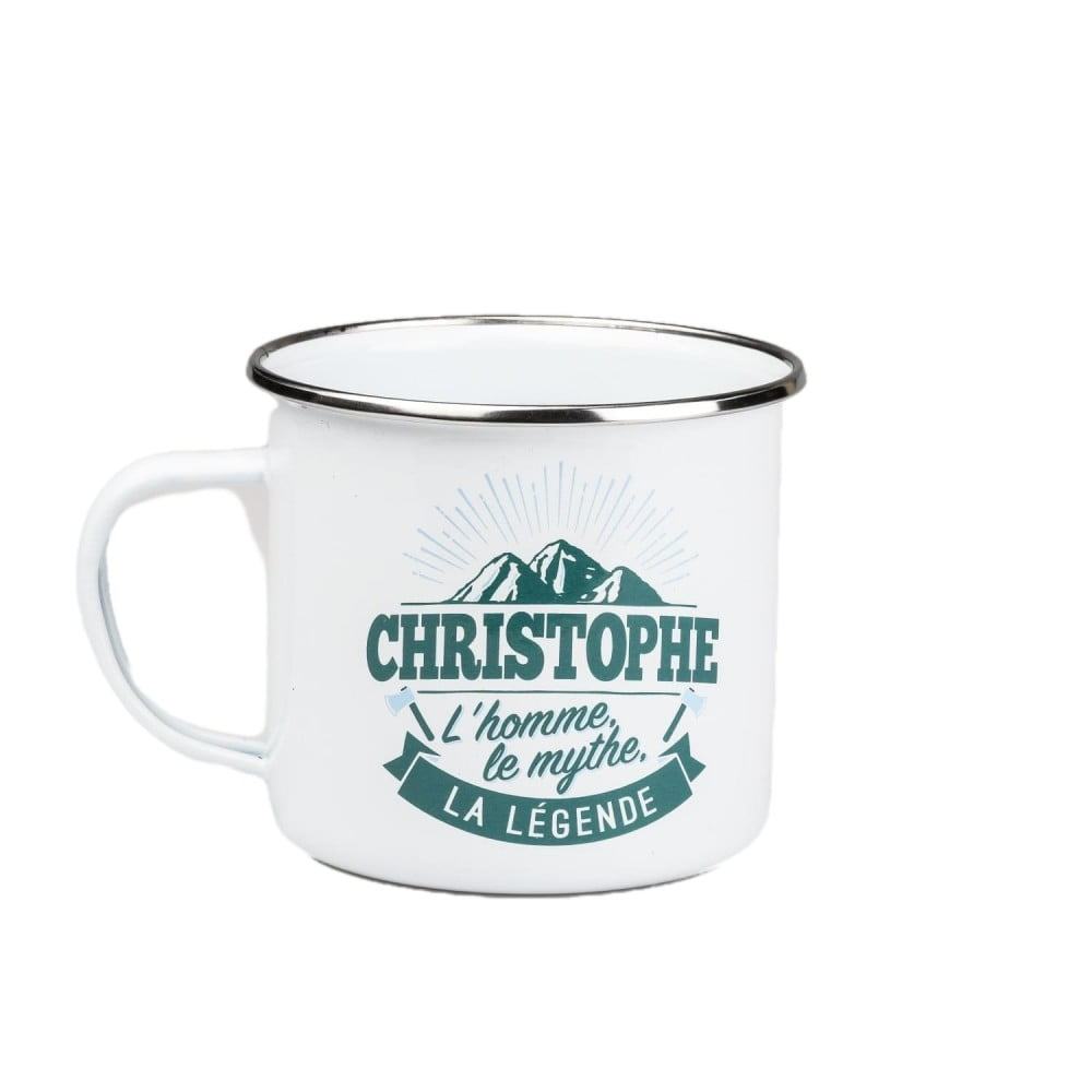 Mug vintage Prénom Christophe