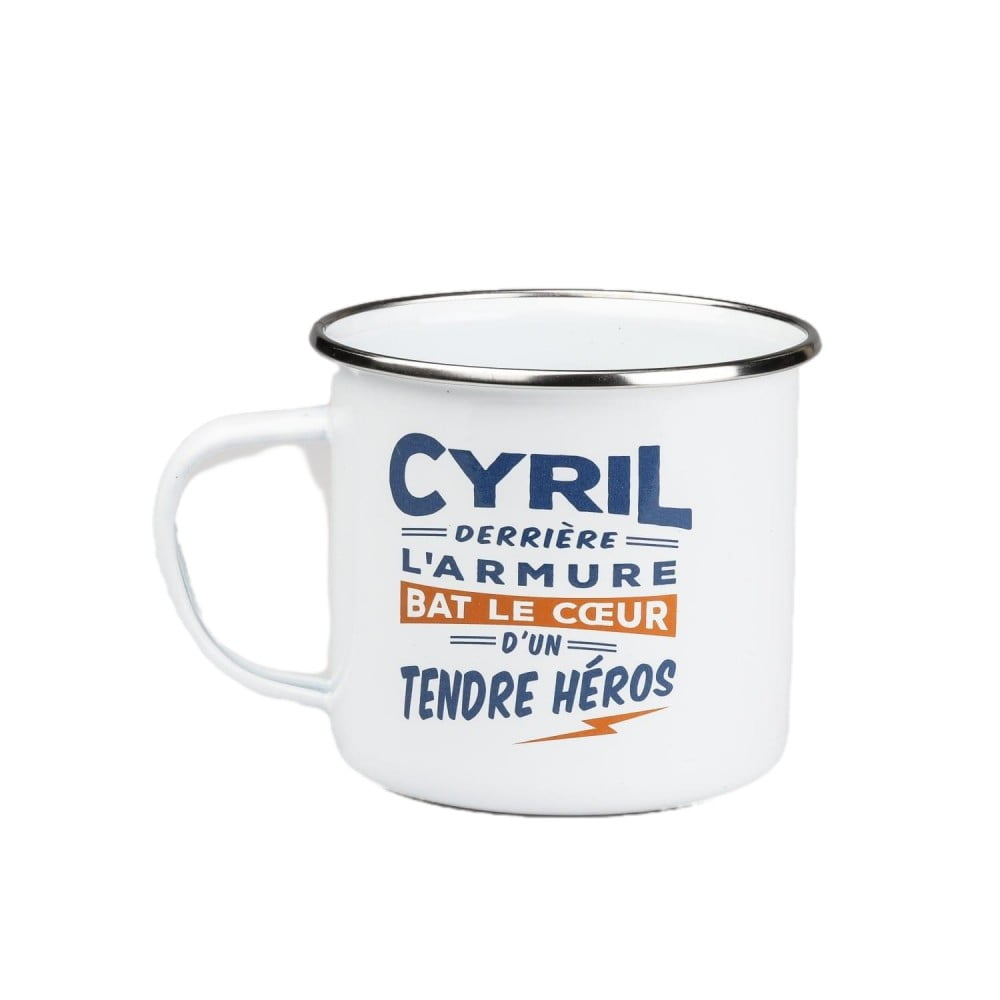 Mug vintage Prénom Cyril