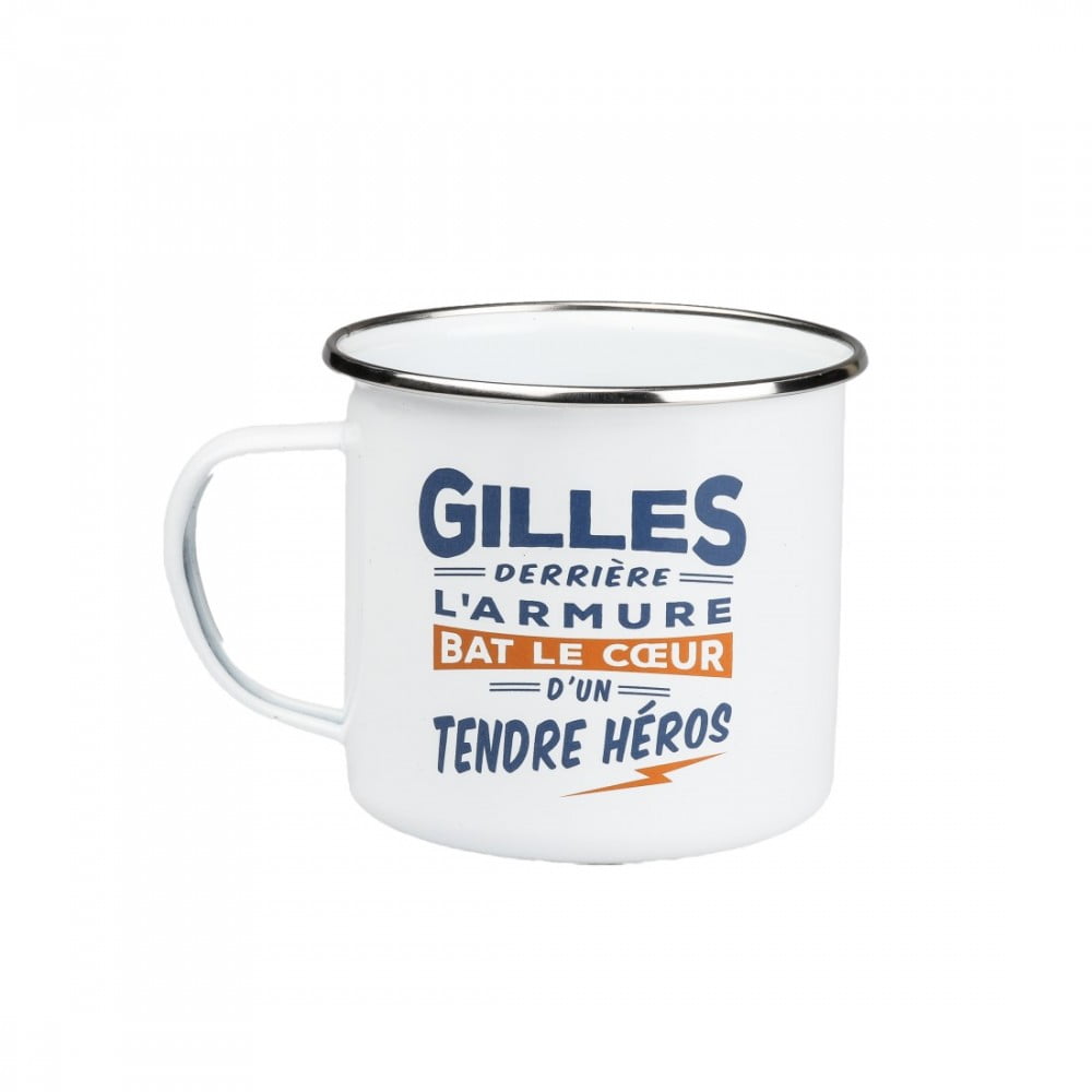 Mug vintage Prénom Gilles