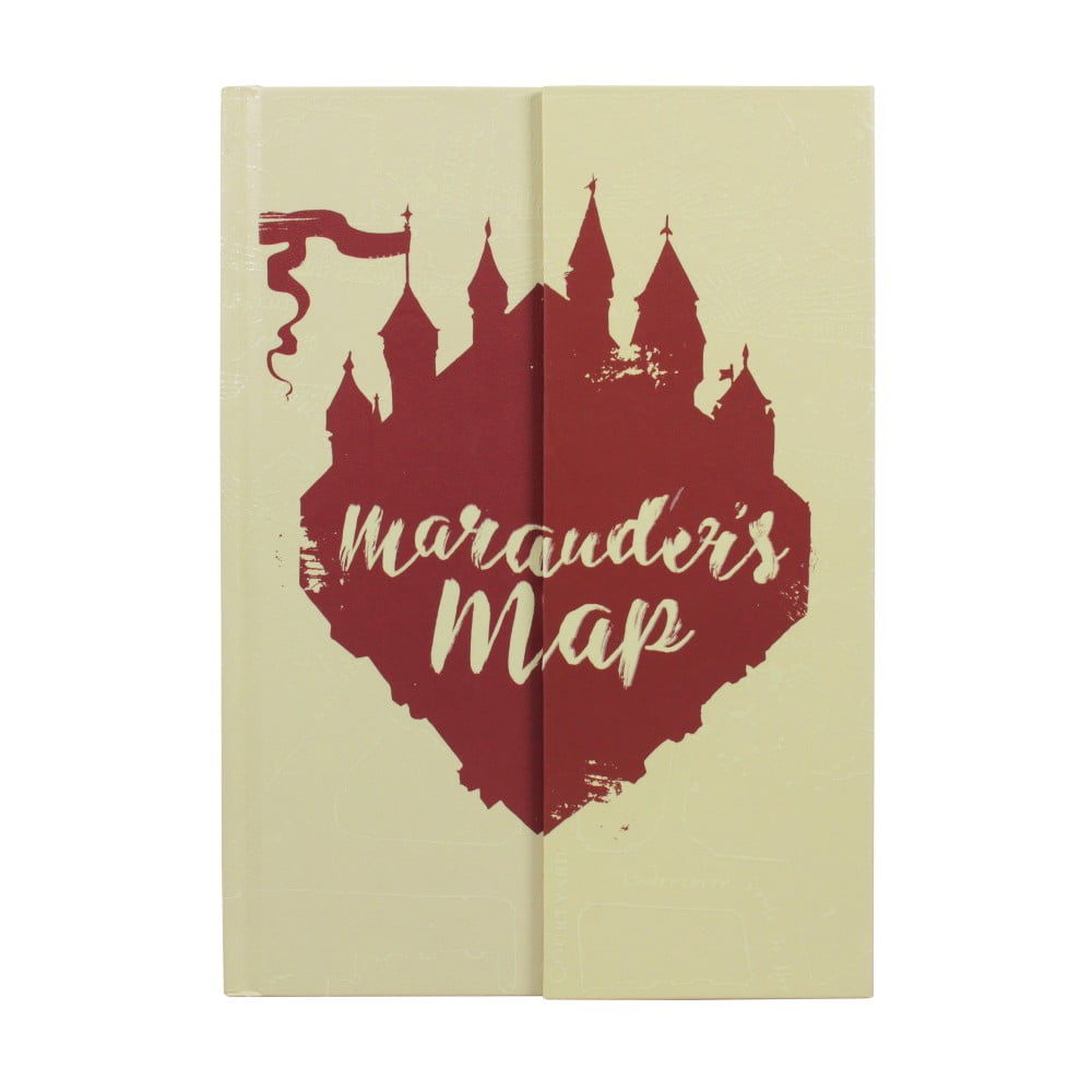 Notebook A5 Harry Potter Marauders Map