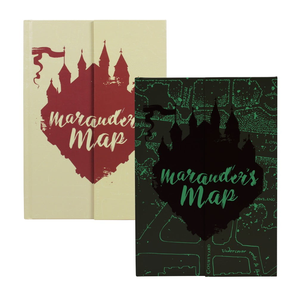 Notebook A5 Harry Potter Marauders Map