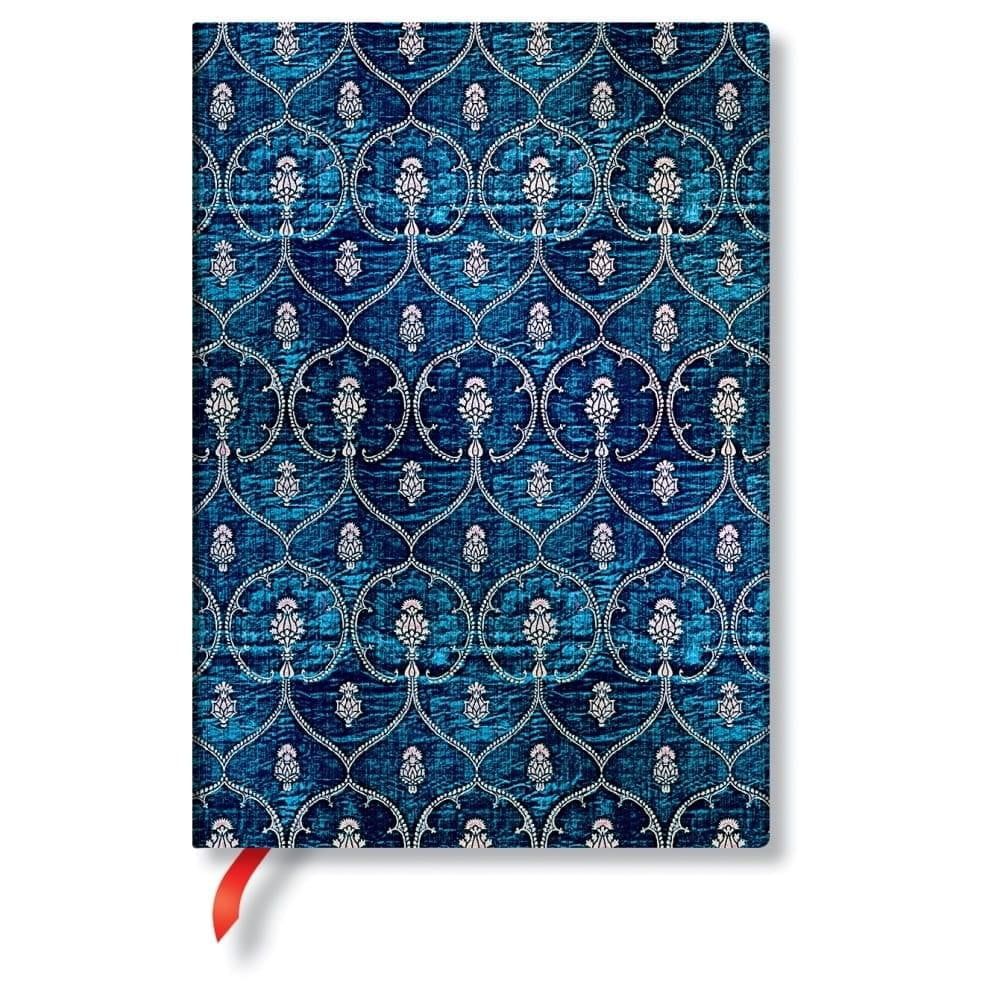 Notebook Midi Blue Velvet