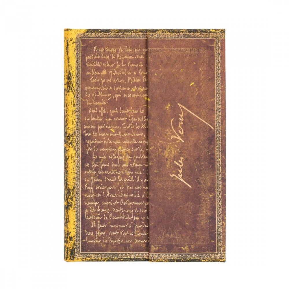 Notebook Mini ligné Embellishment Manuscript of Jules Verne