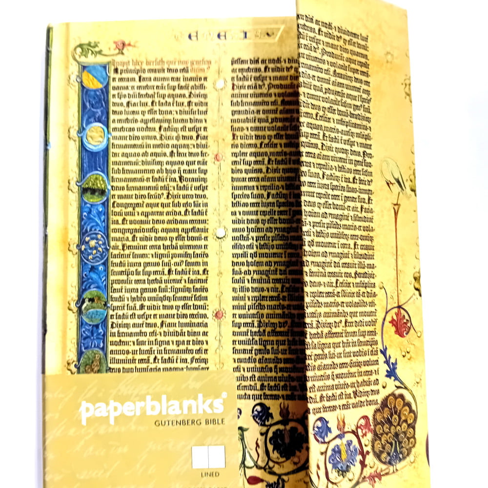 Notebook Mini uni Gutenberg Bible