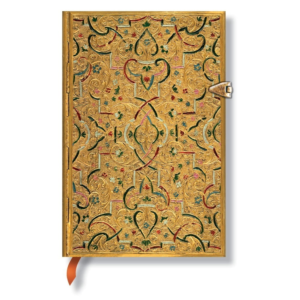 Notebook Ultra Ligné Marqueterie d'or