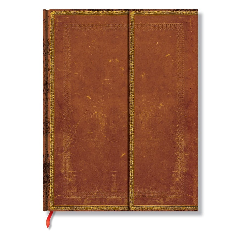 Notebook Ultra uni Old leather Handtooled