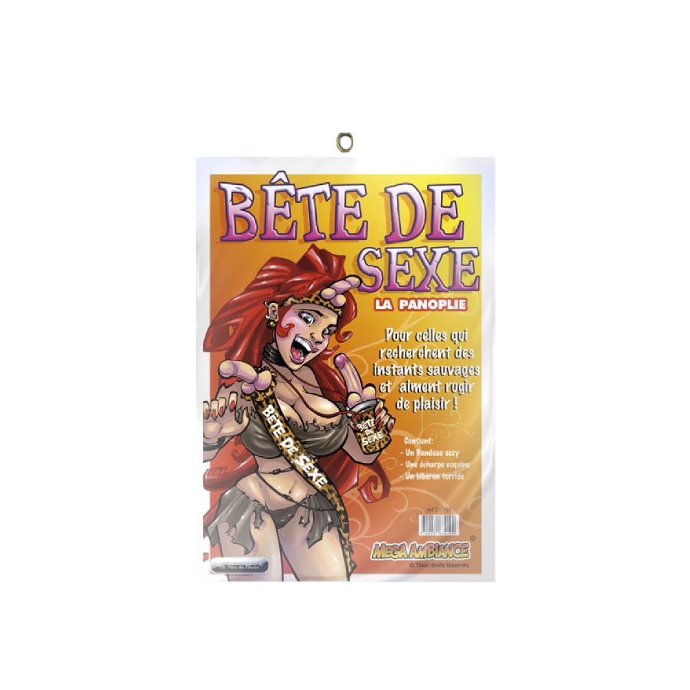 Panoplie Bête de Sexe